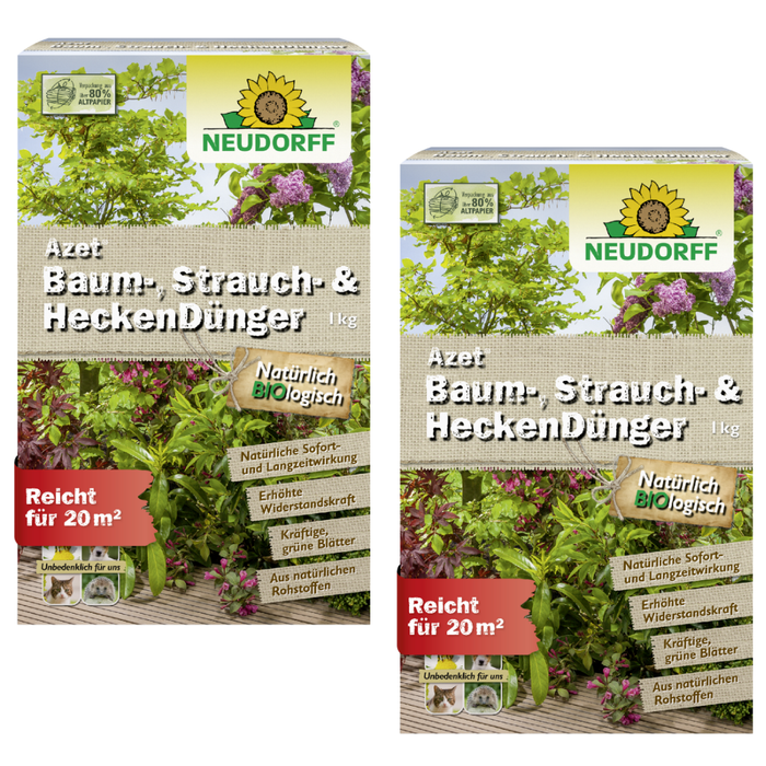 Engrais pour arbres, arbustes et haies Neudorf Azet - Silberkraft
