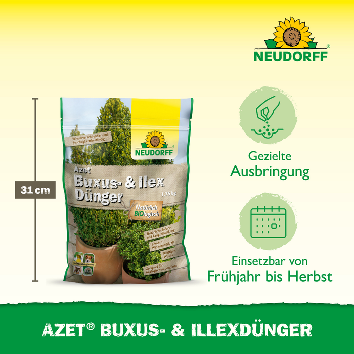 Neudorff Azet Buxus- & Ilex Dünger Groß - Silberkraft