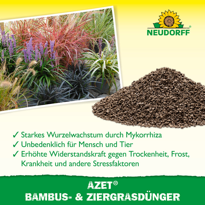 Engrais pour bambou et graminées ornementales Neudorff Azet