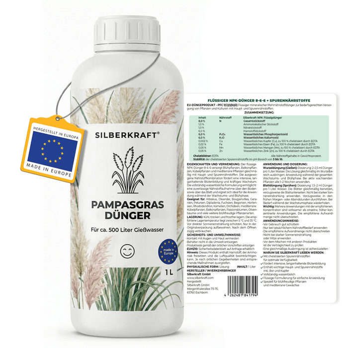 Engrais pour herbe de pampa - Silberkraft