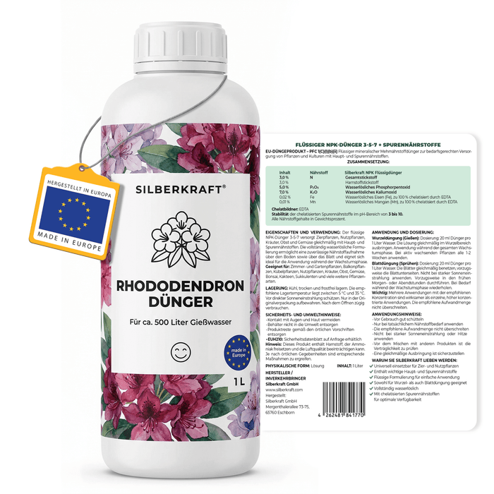 Engrais pour rhododendrons - Silberkraft