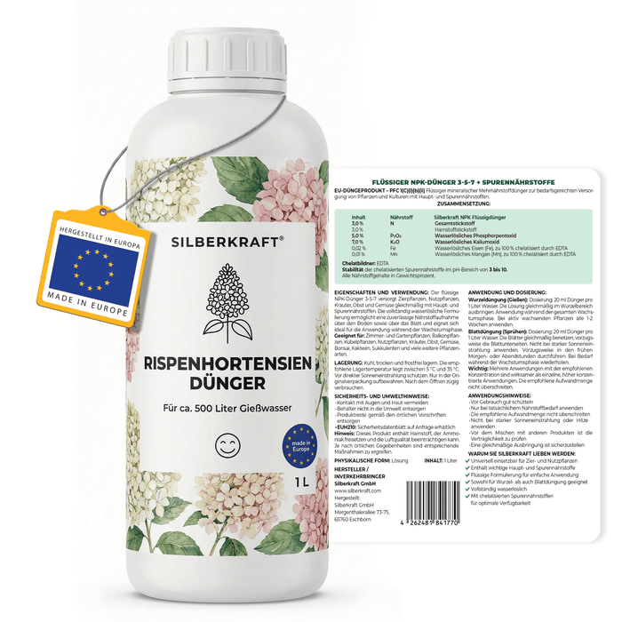 Engrais pour hortensia paniculé - Silberkraft