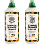 Engrais pour tournesol - engrais liquide minéral NPK avec azote - engrais pour tournesols - engrais pour plantes à fleurs - Silberkraft