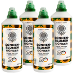 Engrais pour tournesol - engrais liquide minéral NPK avec azote - engrais pour tournesols - engrais pour plantes à fleurs - Silberkraft