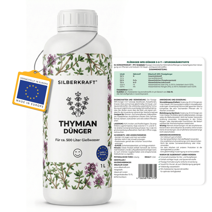 Engrais au thym - Silberkraft