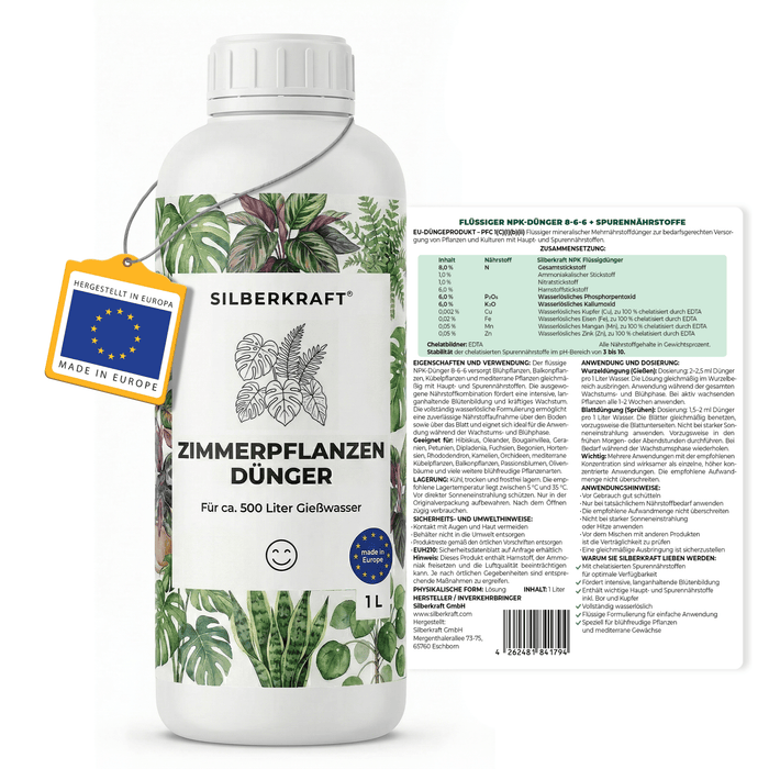 Engrais pour plantes d'intérieur - Silberkraft