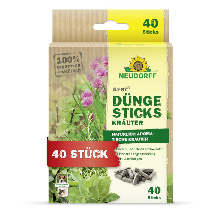 Neudorff Azet DüngeSticks für Kräuter - Silberkraft