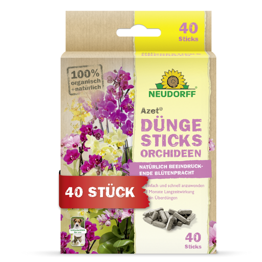 Neudorff Azet bâtons d'engrais pour orchidées - Silberkraft