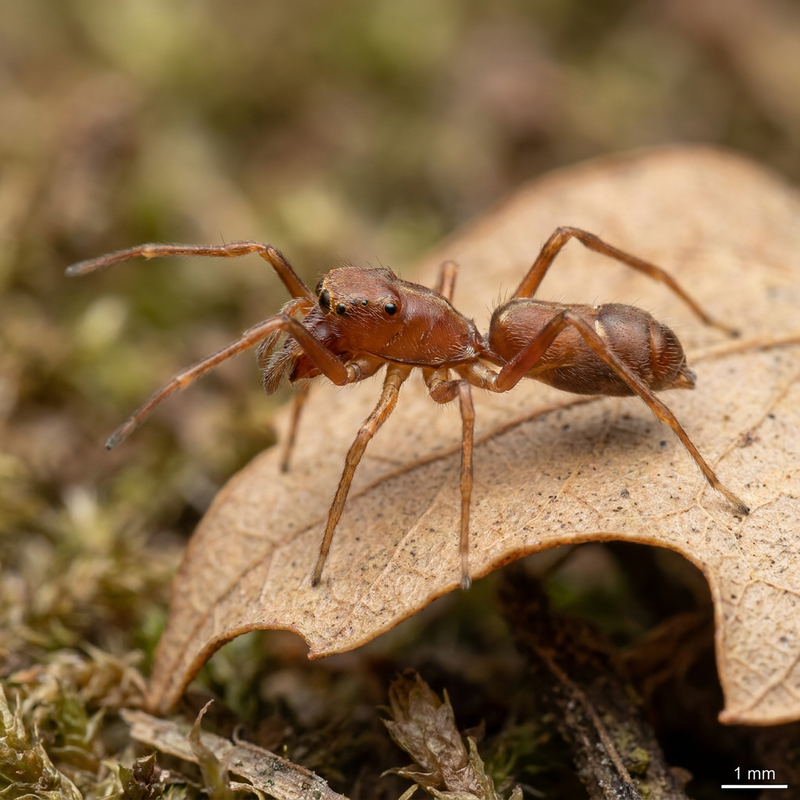 Araignée sauteuse de fourmi