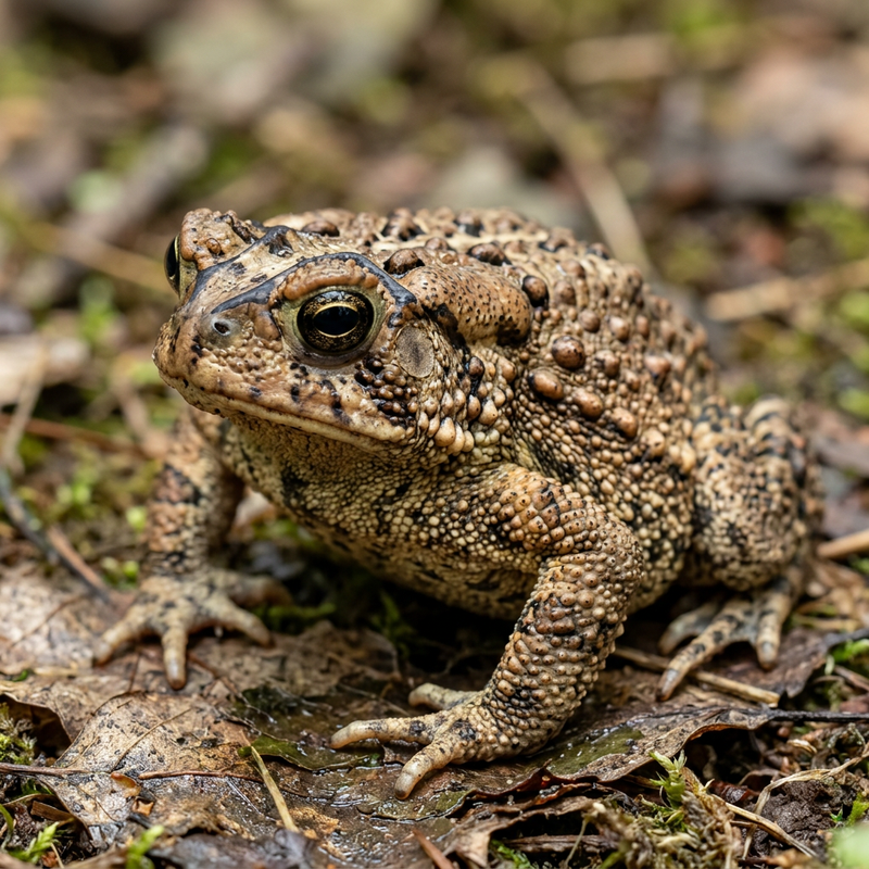 Crapaud commun américain