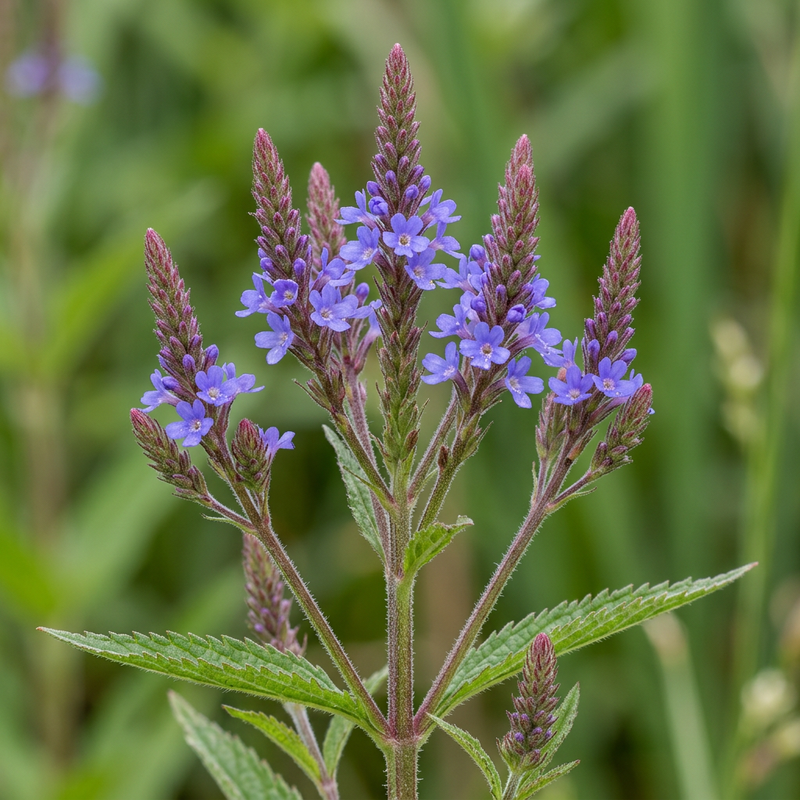 verveine américaine (Verbena hastata), illustration IA