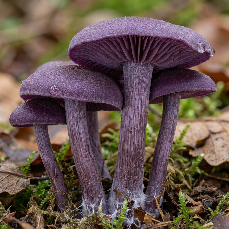 Entonnoir en laque améthyste