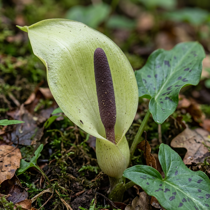 Arum, illustration IA