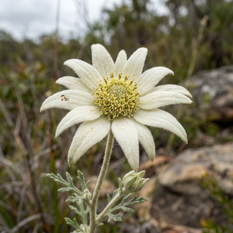 Fleur de flanelle australienne