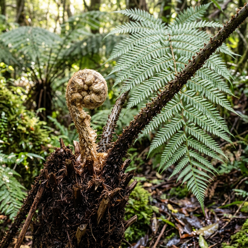 Fougère arborescente australienne