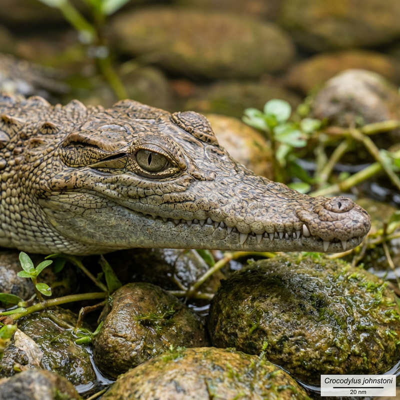 Crocodile d'eau douce australien