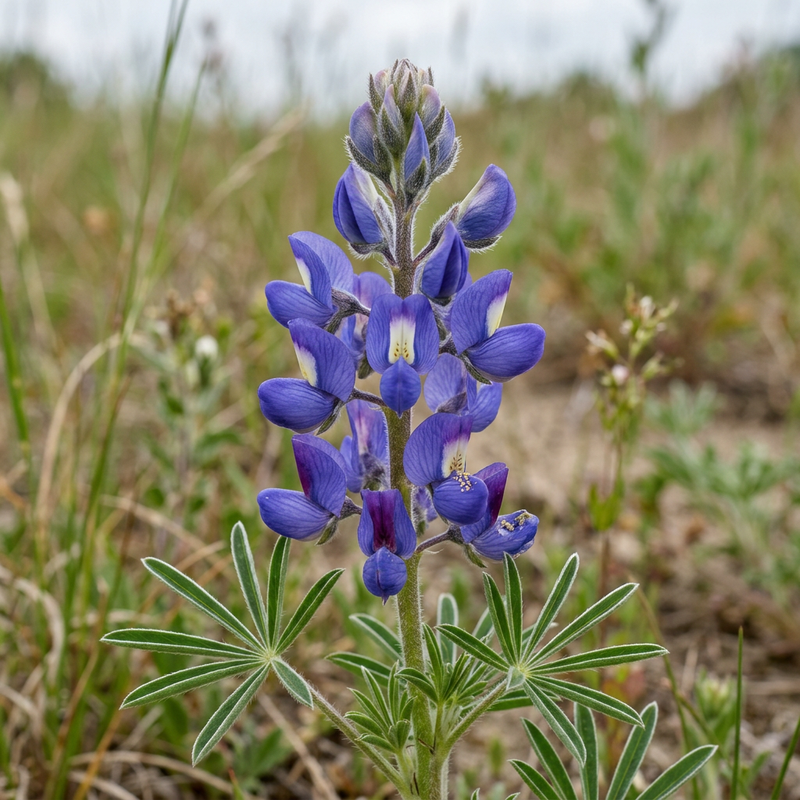 Lupin bleu