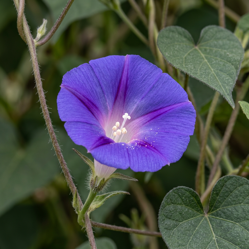Gloire du matin bleue