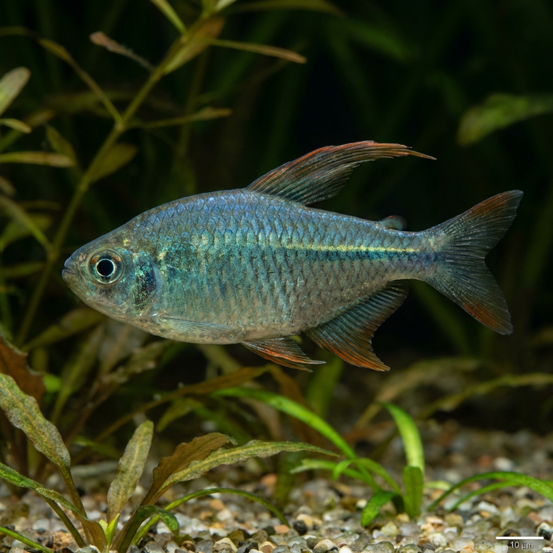 Tétra bleu du Congo