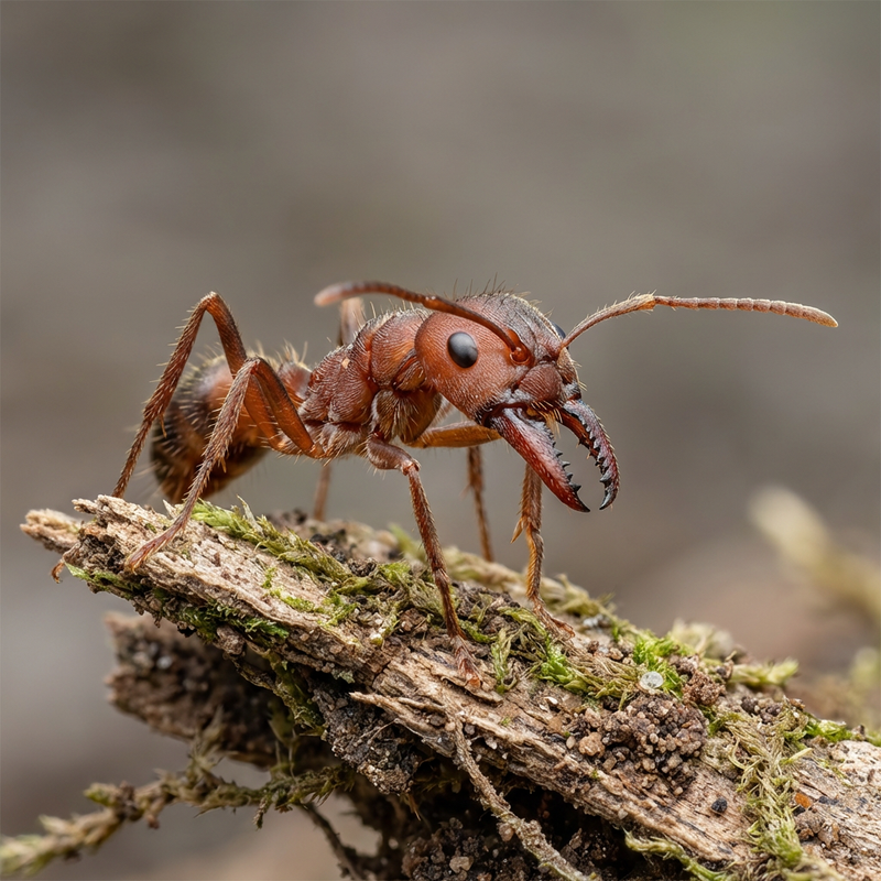 Fourmis bouledogues