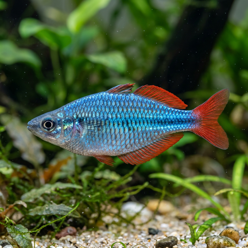 Poisson arc-en-ciel diamant