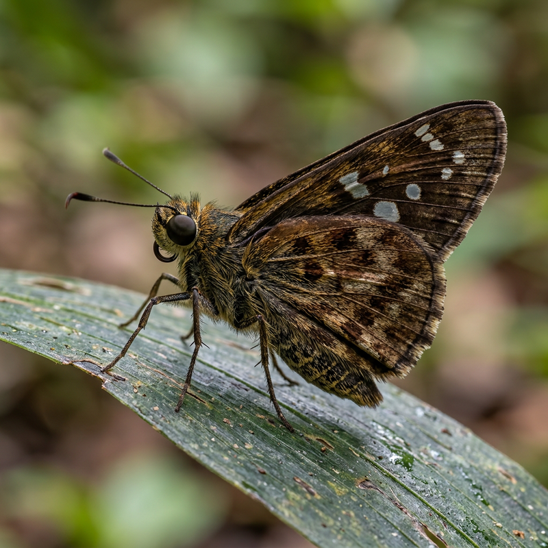 Papillon à grosse tête