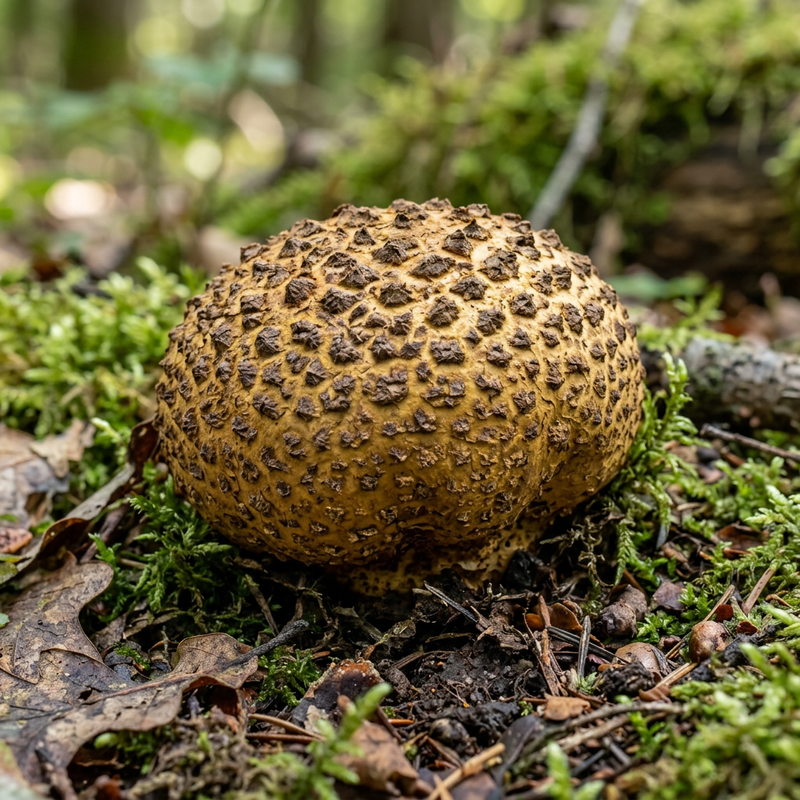 Boviste de pomme de terre à peau épaisse