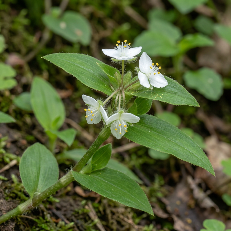 Fleur à trois maîtres