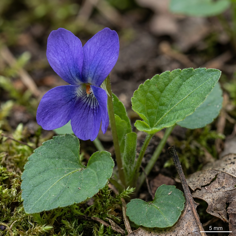 Violettes parfumées