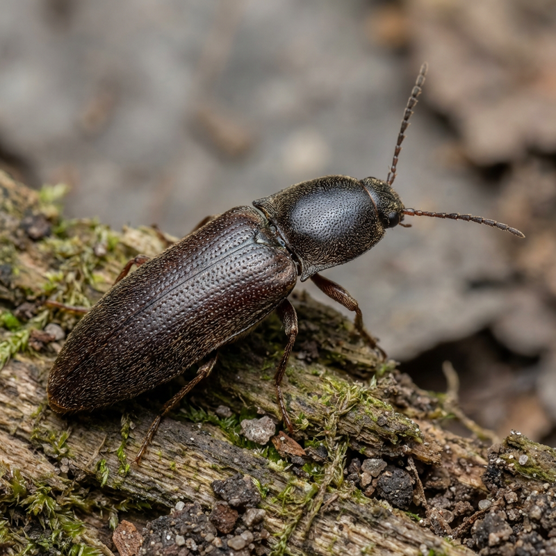 Coléoptère sombre