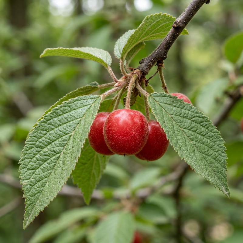 cerise en feutre