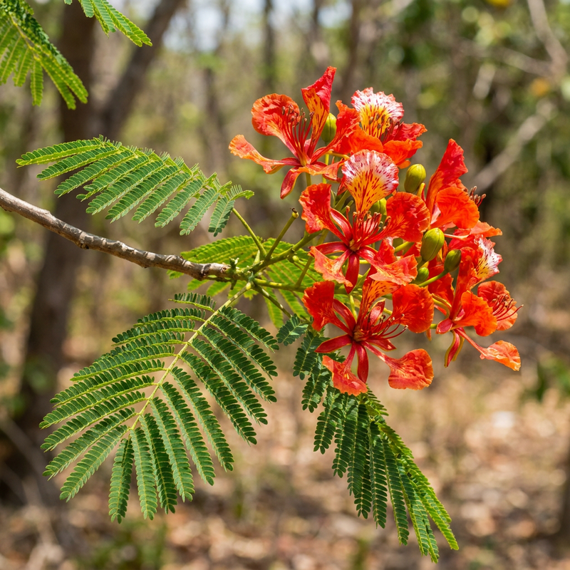Arbre à flammes