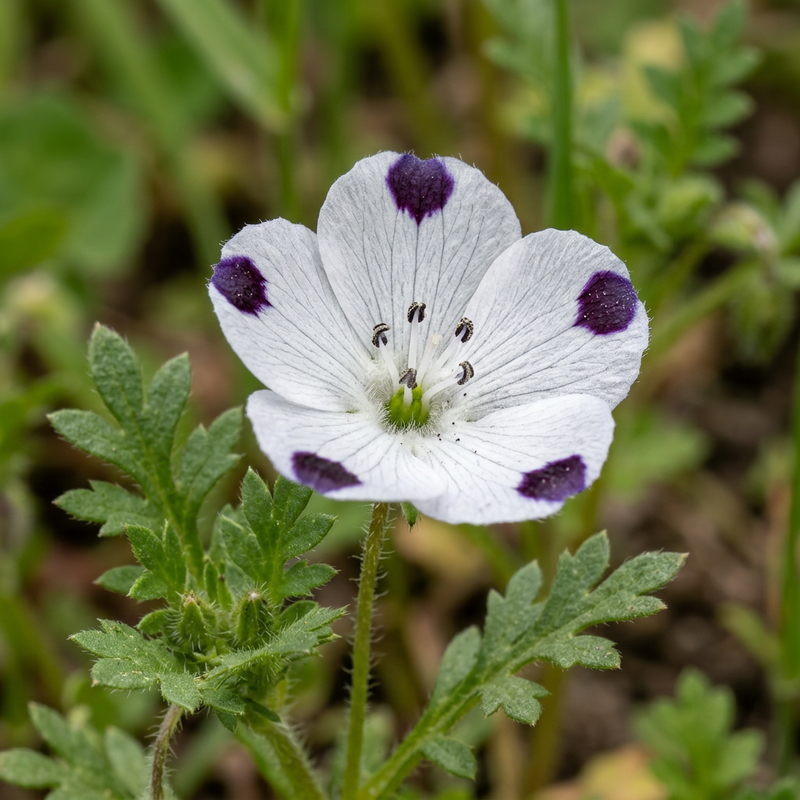 Fleur de bosquet marbrée