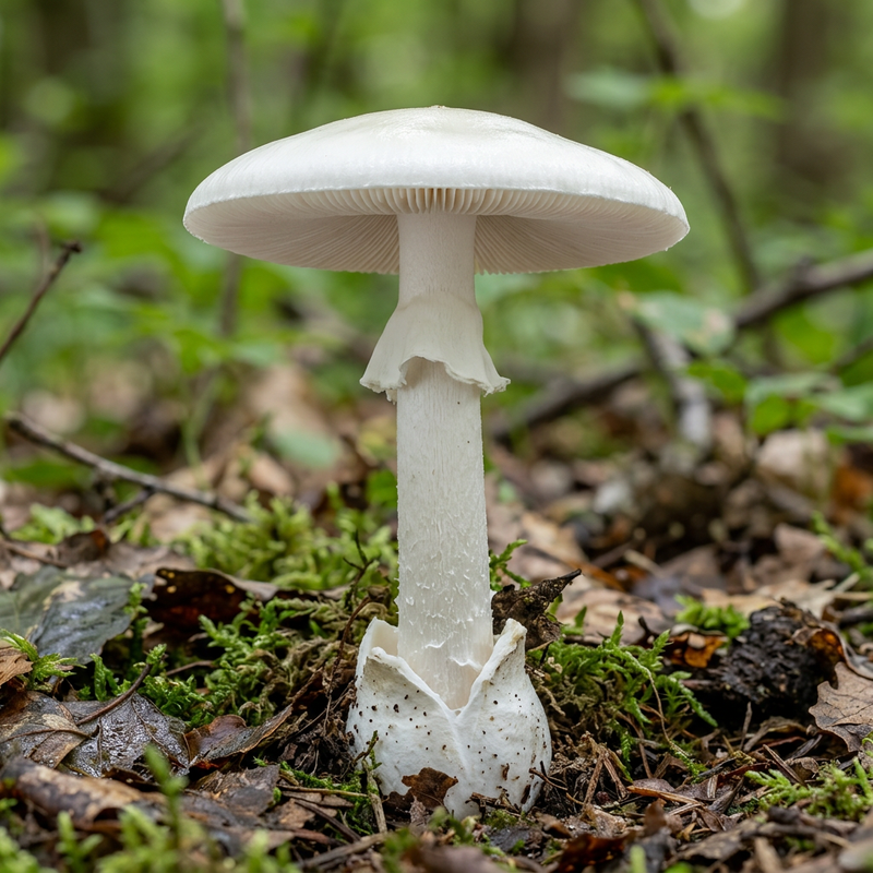 Champignon mortuaire printanier