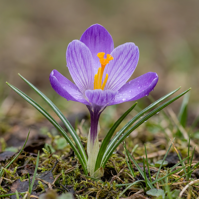 Crocus de printemps