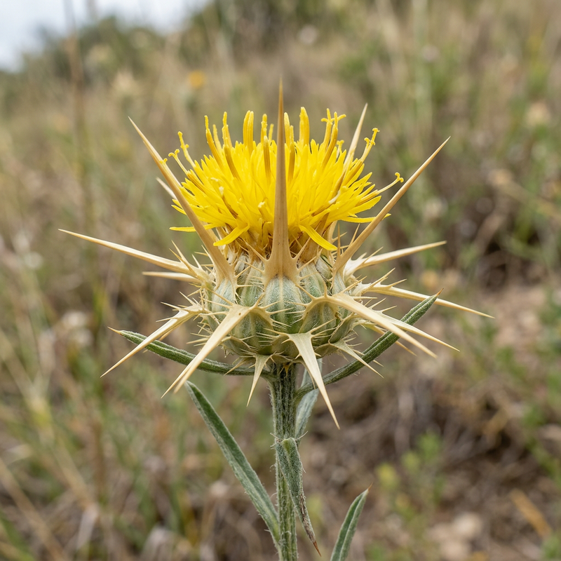Centaurée jaune