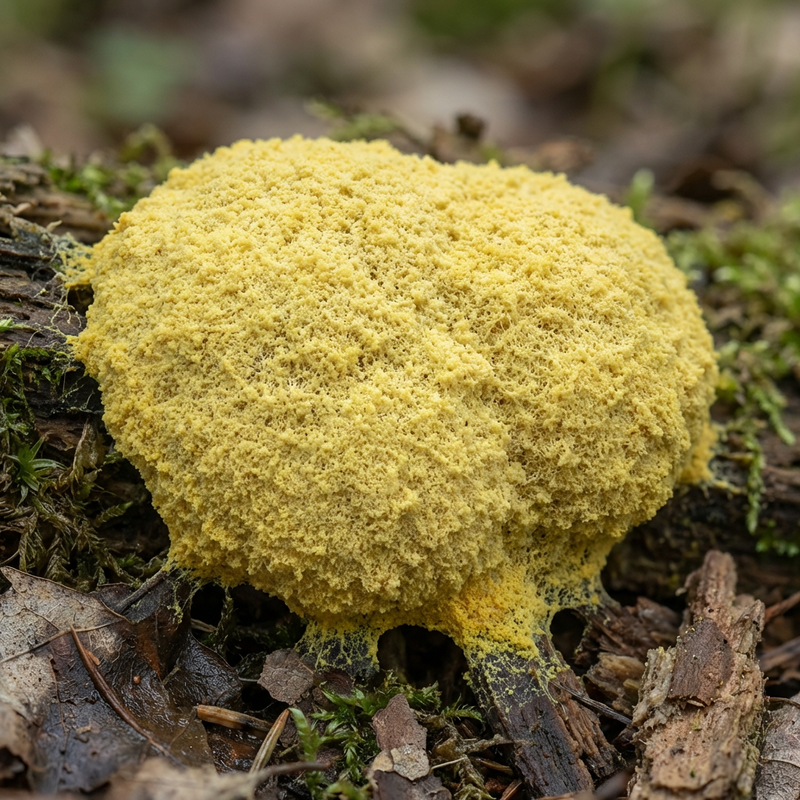 Fleur bronzée jaune