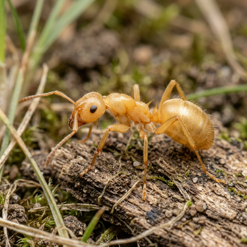 Fourmi jaune des prés