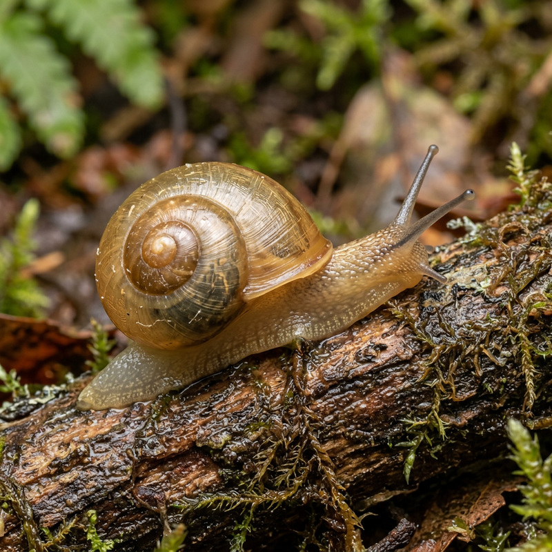 Escargot ambré commun