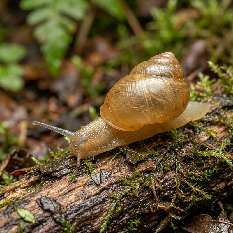 Escargot ambré commun