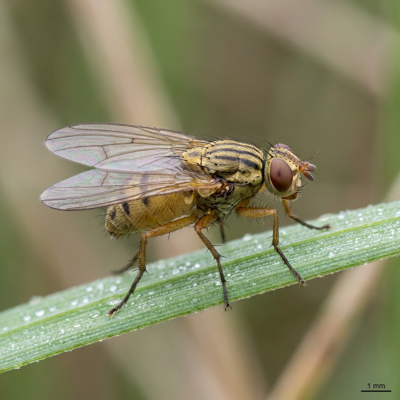 Mouche à tige commune