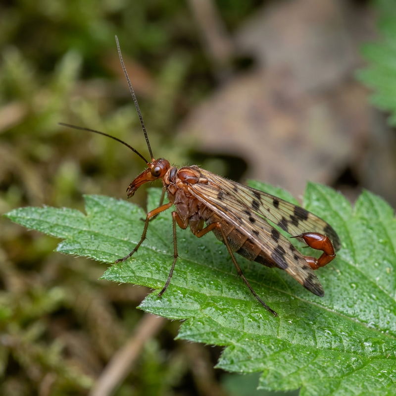 Mouche scorpion commune