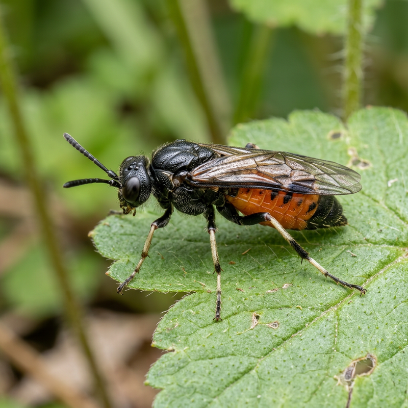 Tenthrède du géranium