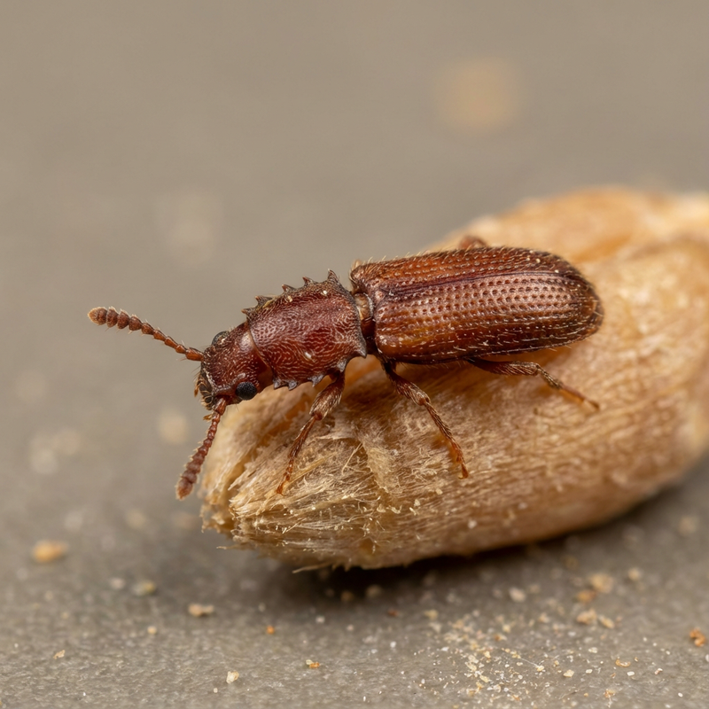 Getreideplattkäfer