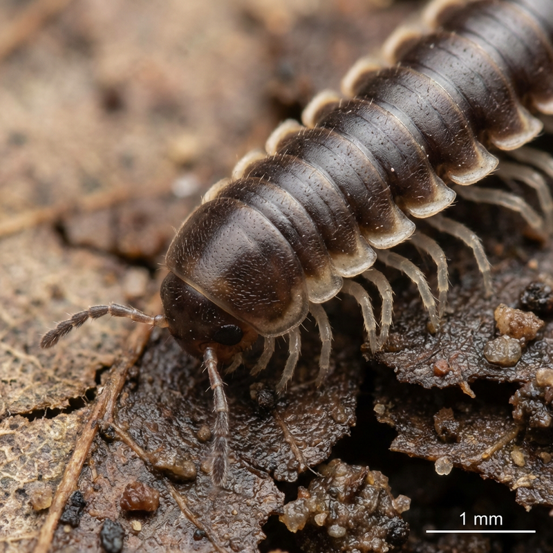 Mille-pattes de serre