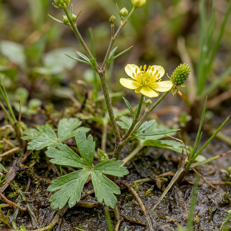 Bouton d'or empoisonné