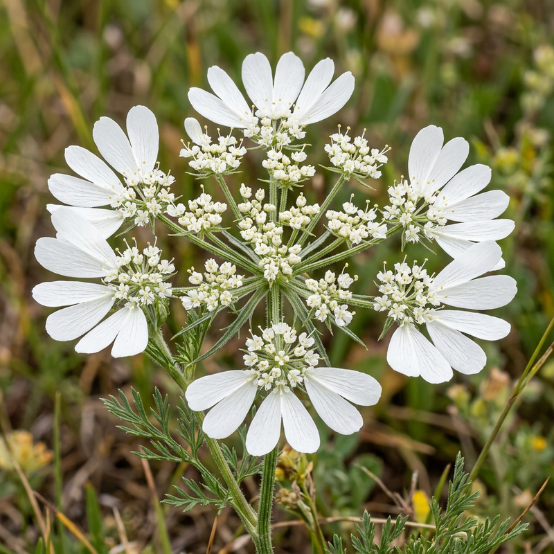 Ombelle de raie à grandes fleurs