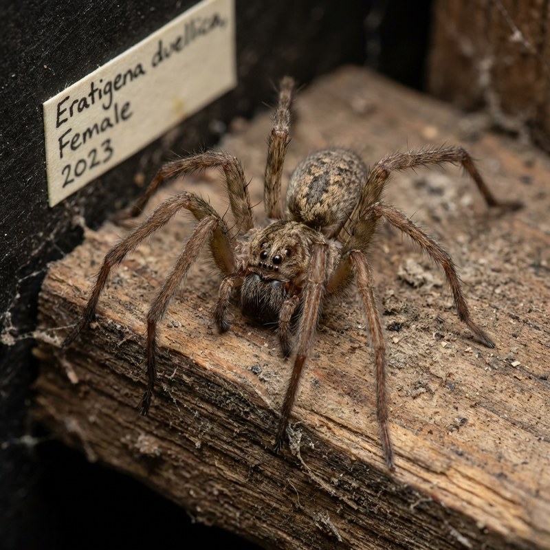 Araignée grand angle