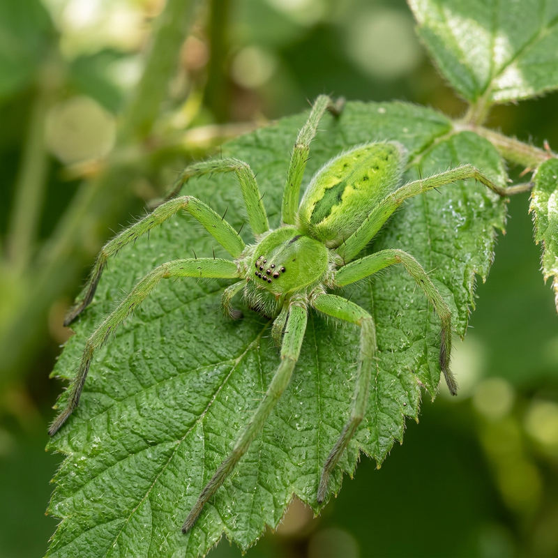 Araignée verte