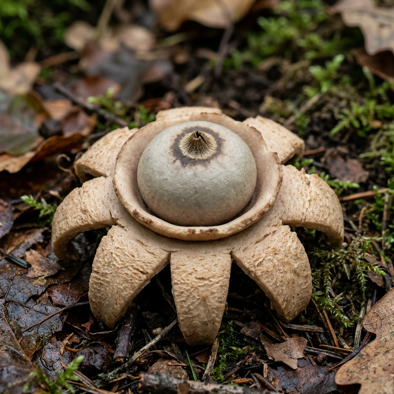 Étoile de la Terre à collerette